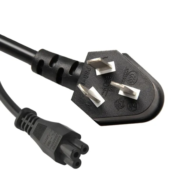 China Power Cord GB 2009 Plug To IEC 60320 C5 Connector, 3C Certificated