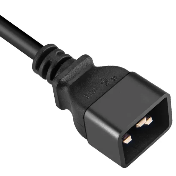 IEC 60320 C20 Power Cord Straight Plug