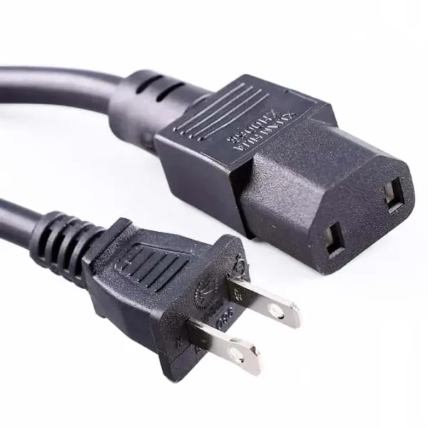 NEMA-1-15P-IEC-C17-Power-Cord